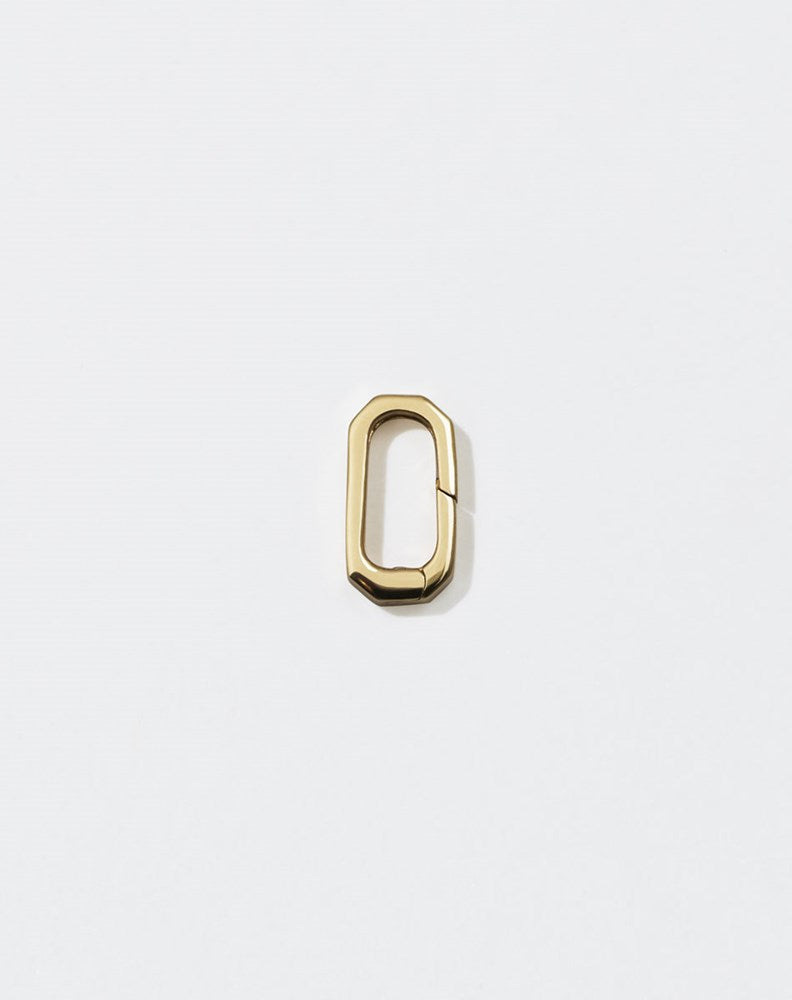 Oval Carabiner Clasp | Gold Plate