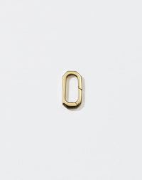 Oval Carabiner Clasp | 9ct Yellow Gold