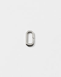 Oval Carabiner Clasp | Sterling Silver