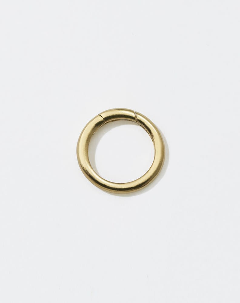 Round Carabiner Clasp | Gold Plated