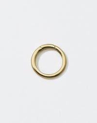 Round Carabiner Clasp | 9ct Yellow Gold