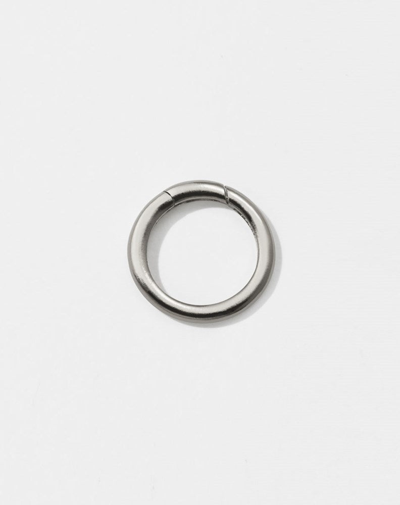 Round Carabiner Clasp | Sterling Silver