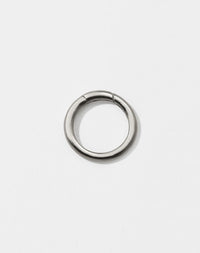 Round Carabiner Clasp | Sterling Silver