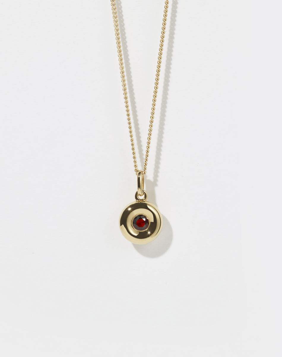 James Charm Necklace | 9ct Yellow Gold