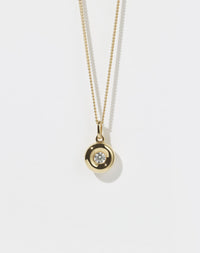 James Charm Necklace | 9ct Yellow Gold
