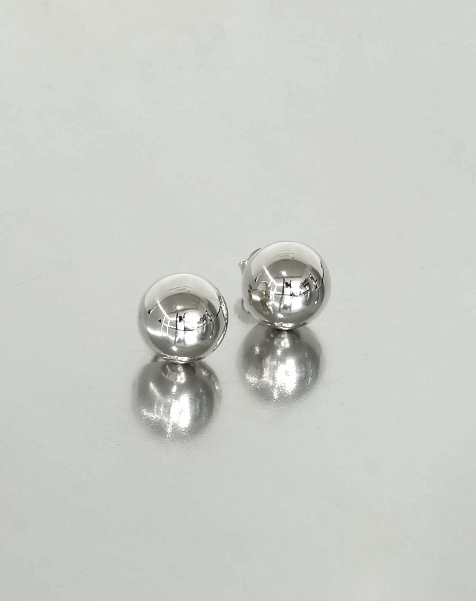Orb Earrings Small | 9ct Yellow Gold