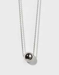 Orb Necklace Small | Sterling Silver