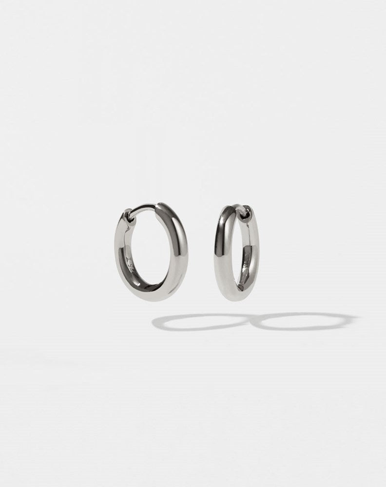 Aria Hoops | Sterling Silver