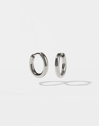 Aria Hoops | Sterling Silver