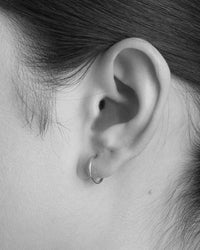 Plain Hoop Earrings | 9ct Yellow Gold