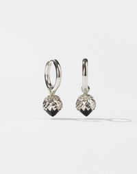 Protea Charm Earrings | Sterling Silver