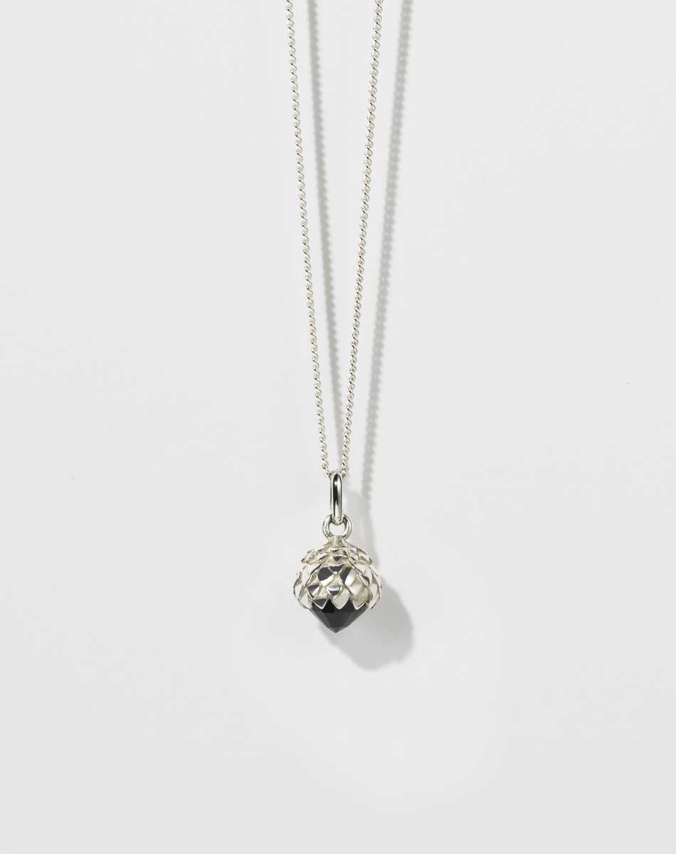 Protea Charm Necklace | Sterling Silver