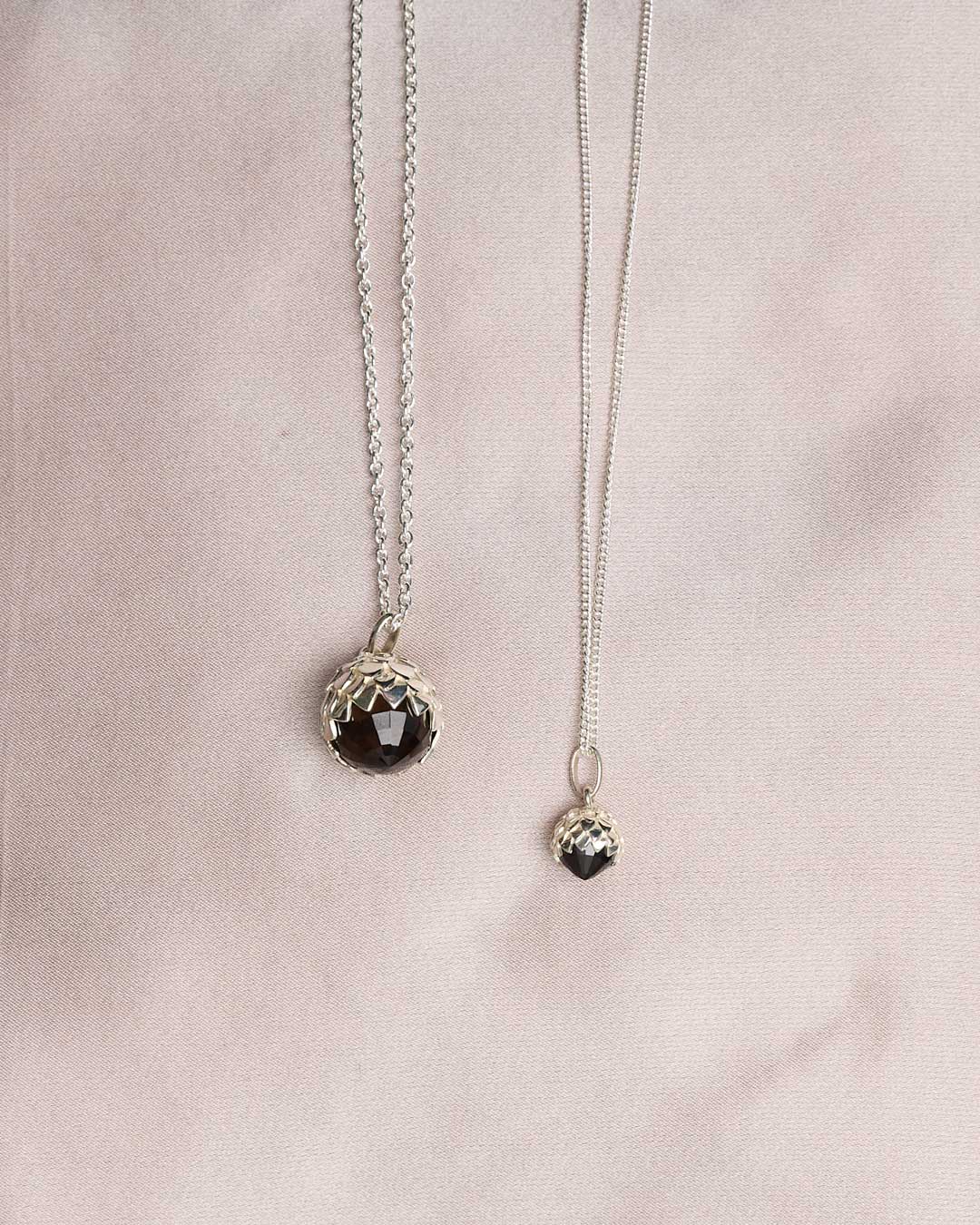 Protea Charm Necklace | 23k Gold Plated