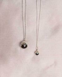 Protea Charm Necklace | 23k Gold Plated
