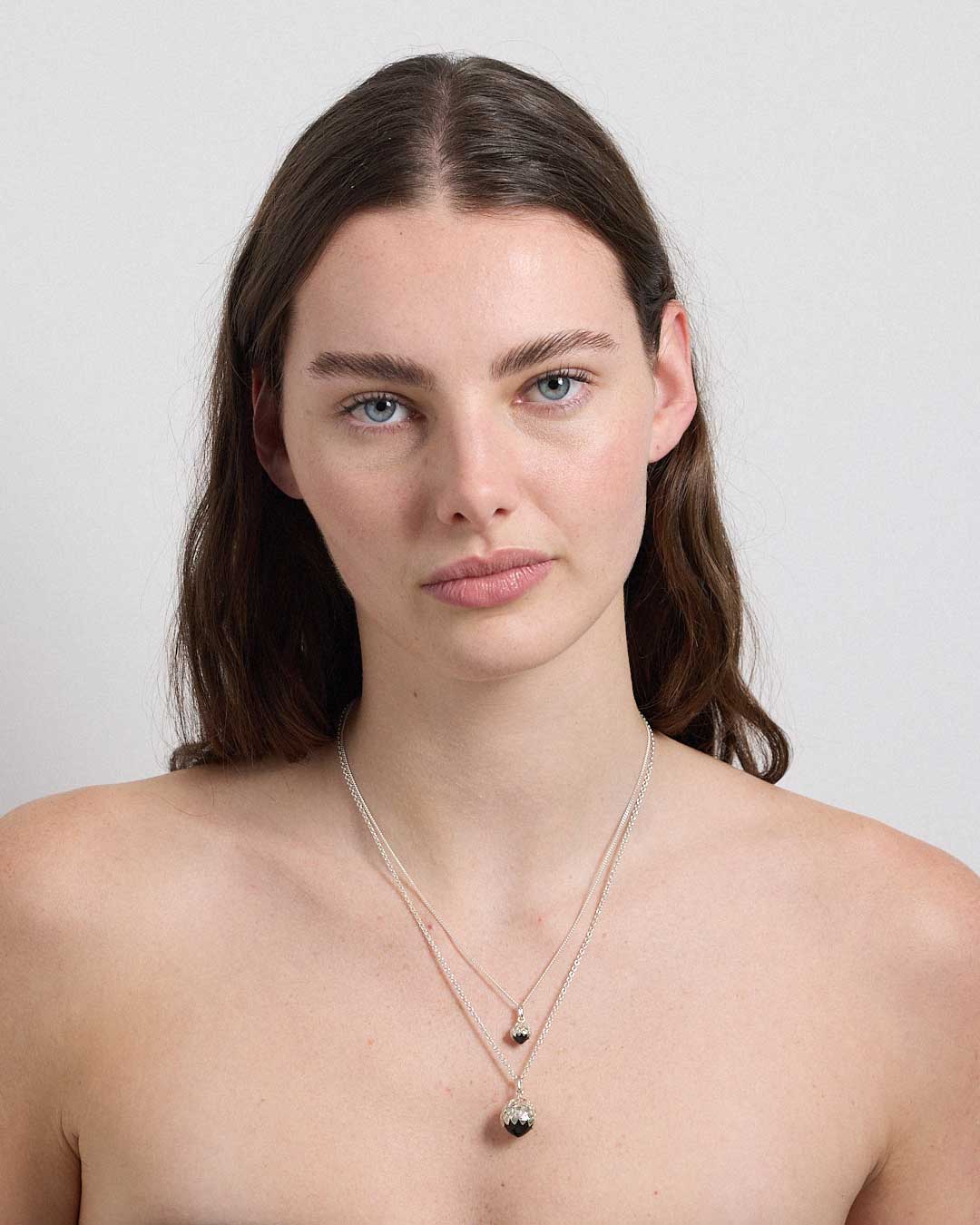 Protea Charm Necklace | 23k Gold Plated