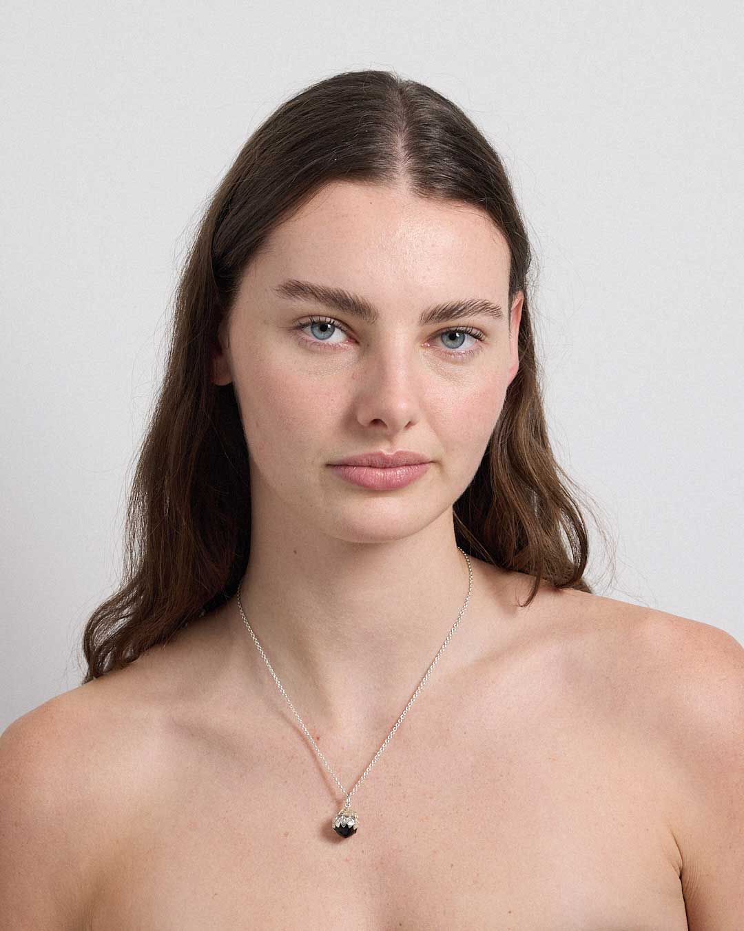 Protea Necklace Large | Sterling Silver