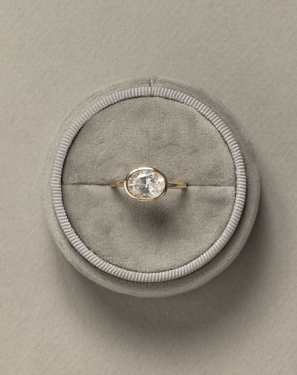 Romy Engagement Ring | 9ct White Gold