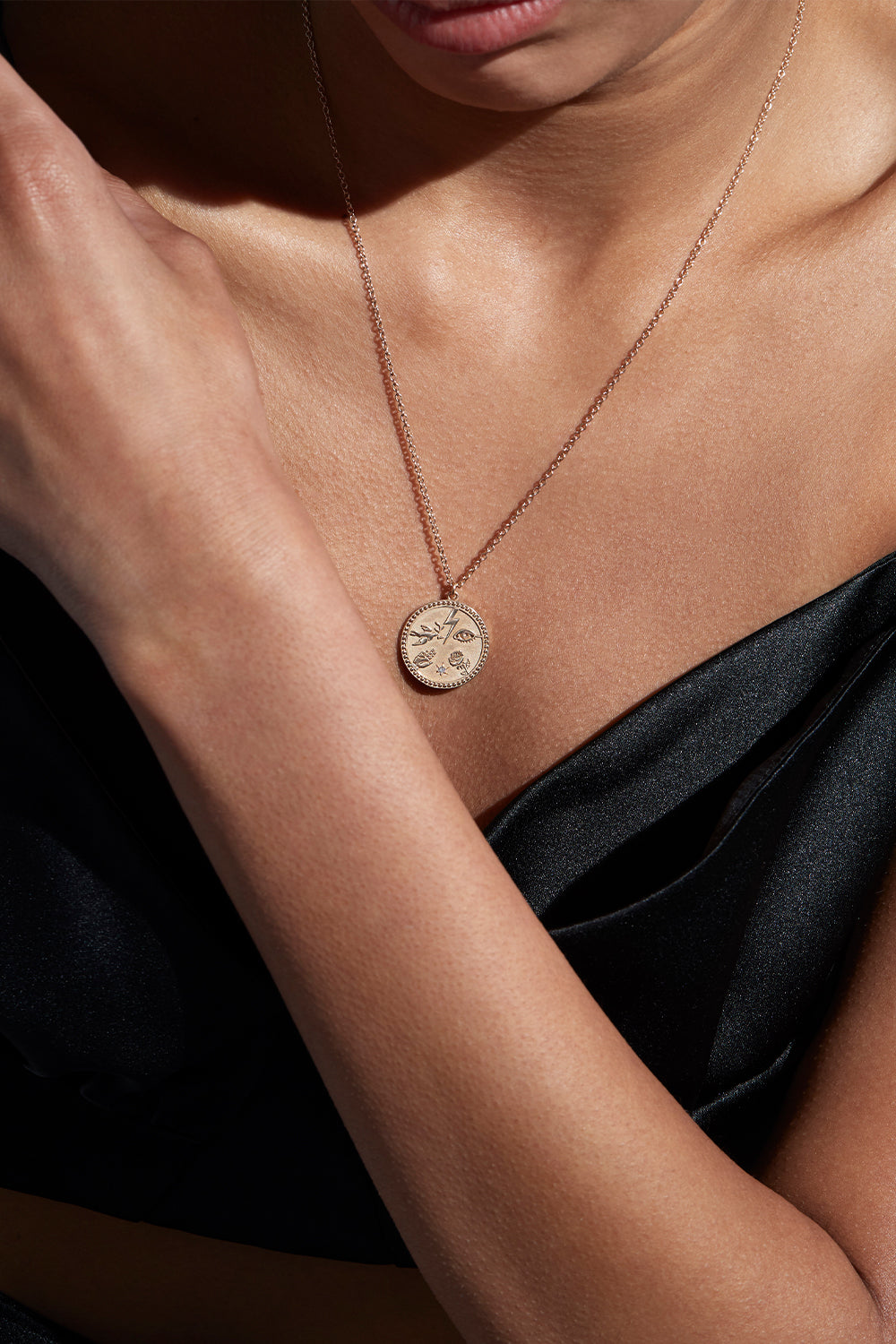 Talisman Necklace | 23k Gold Plated