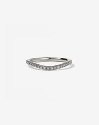 Amelie Band Pave | 18ct White Gold