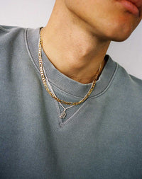 Capital Letter Necklace | 23k Gold Plated