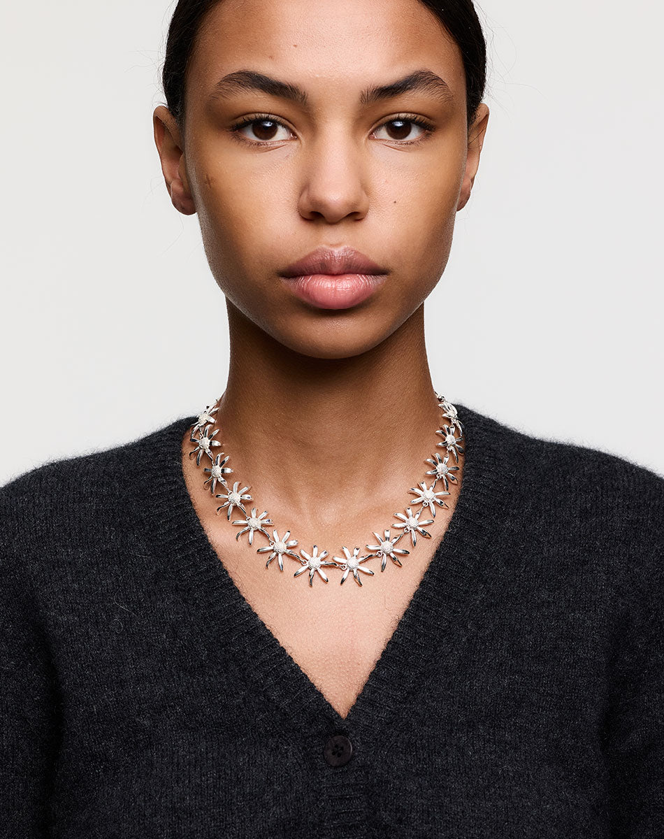 Daisy Chain Necklace | 9ct Yellow Gold