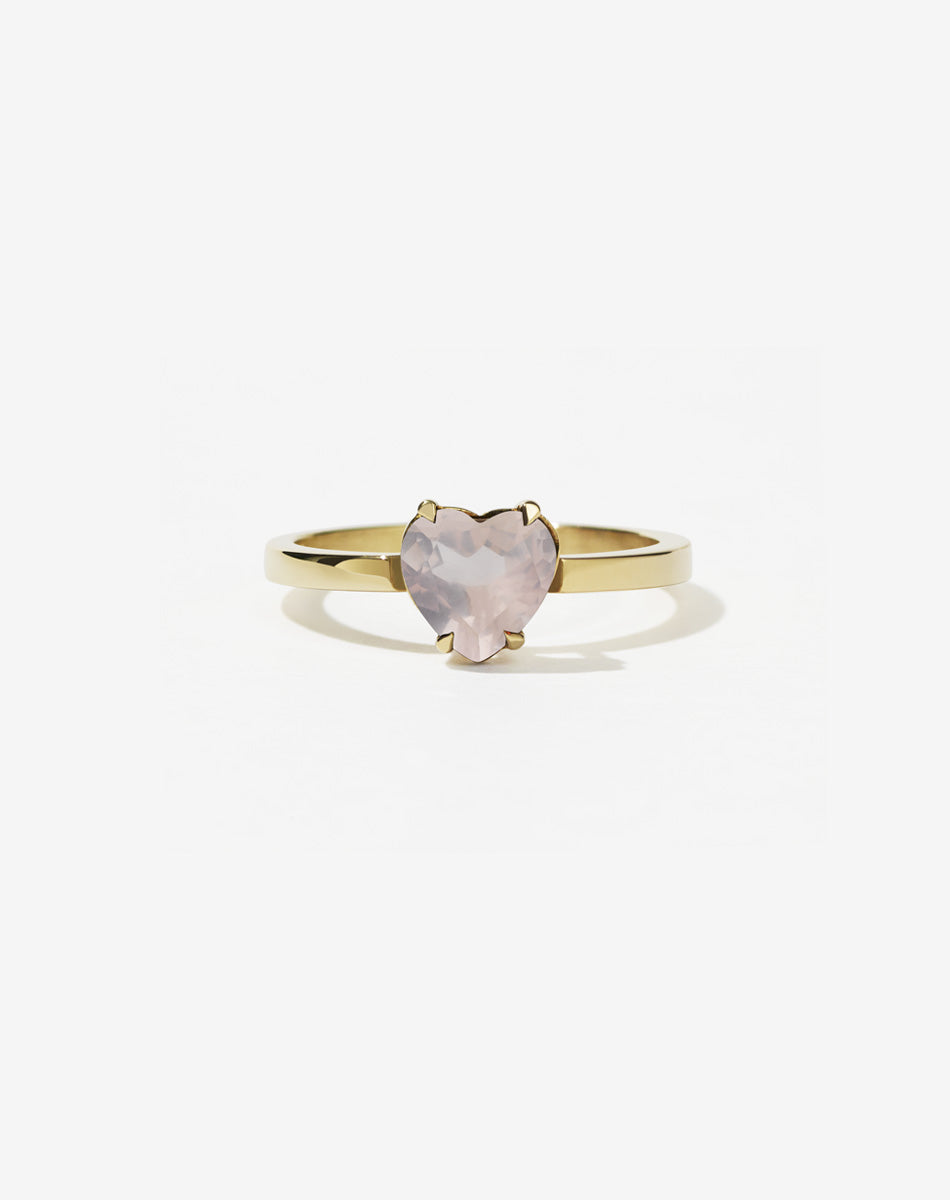 Heart Jewel Ring | 9ct Yellow Gold