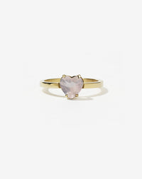 Heart Jewel Ring | 9ct Yellow Gold