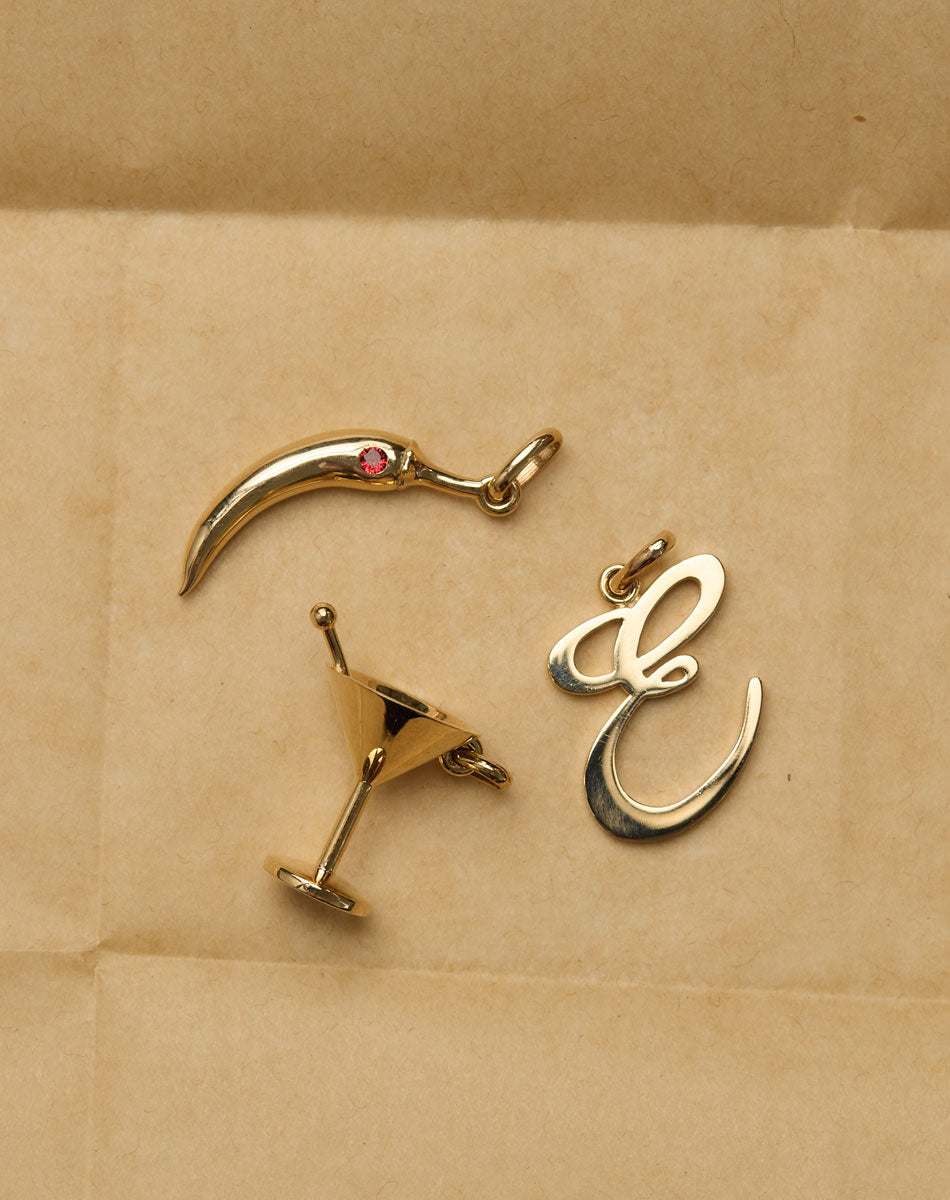 Chilli Charm Set | 9ct Yellow Gold