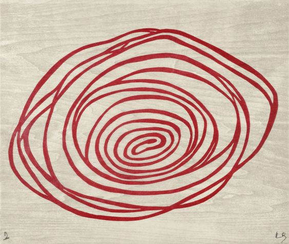 Louise Bourgeois. Untitled, no. 2 of 12, from the series, Spirals. 2005. © The Easton Foundation/VAGA at ARS, NY.