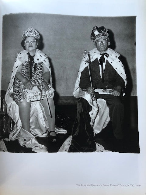The King and Queen of a Senior Citizens Dance, N.Y.C.
Photograph by Diane Arbus.