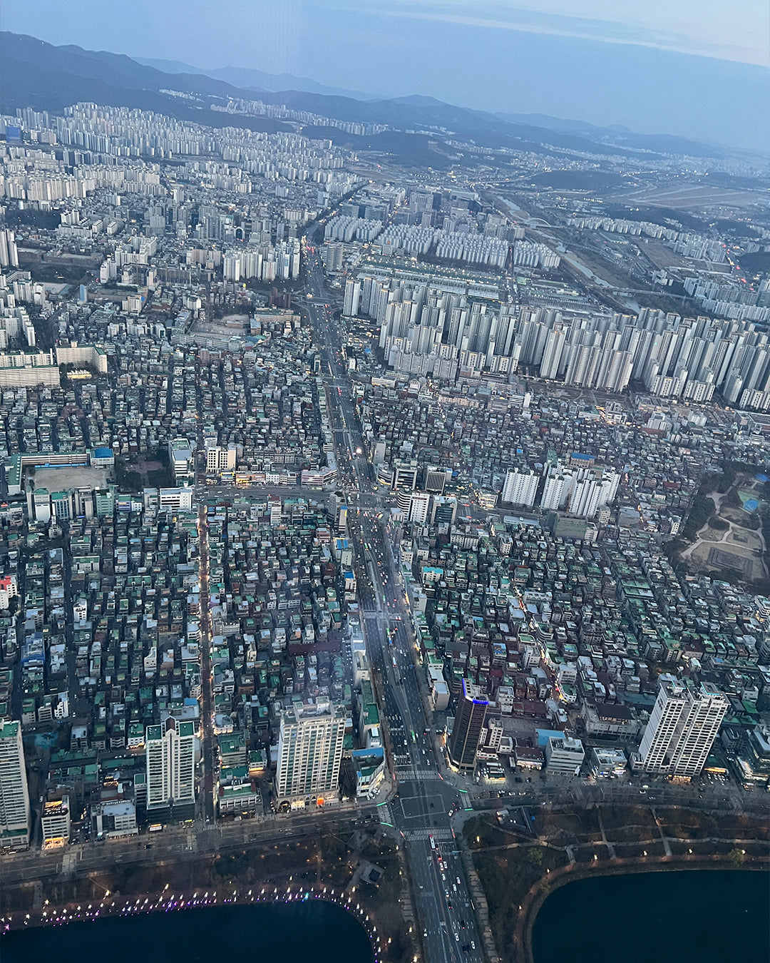 View from the 123rd floor of the Lotte World Tower (Seoul Sky)