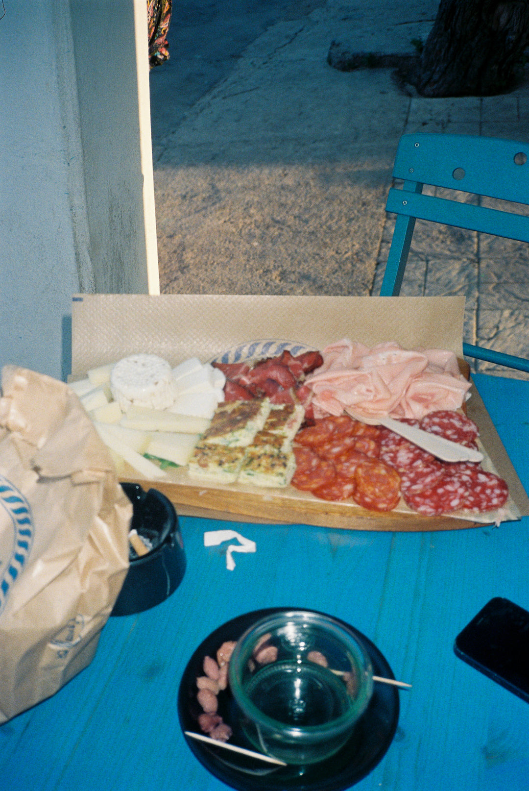 Charcuterie from the Alementari.