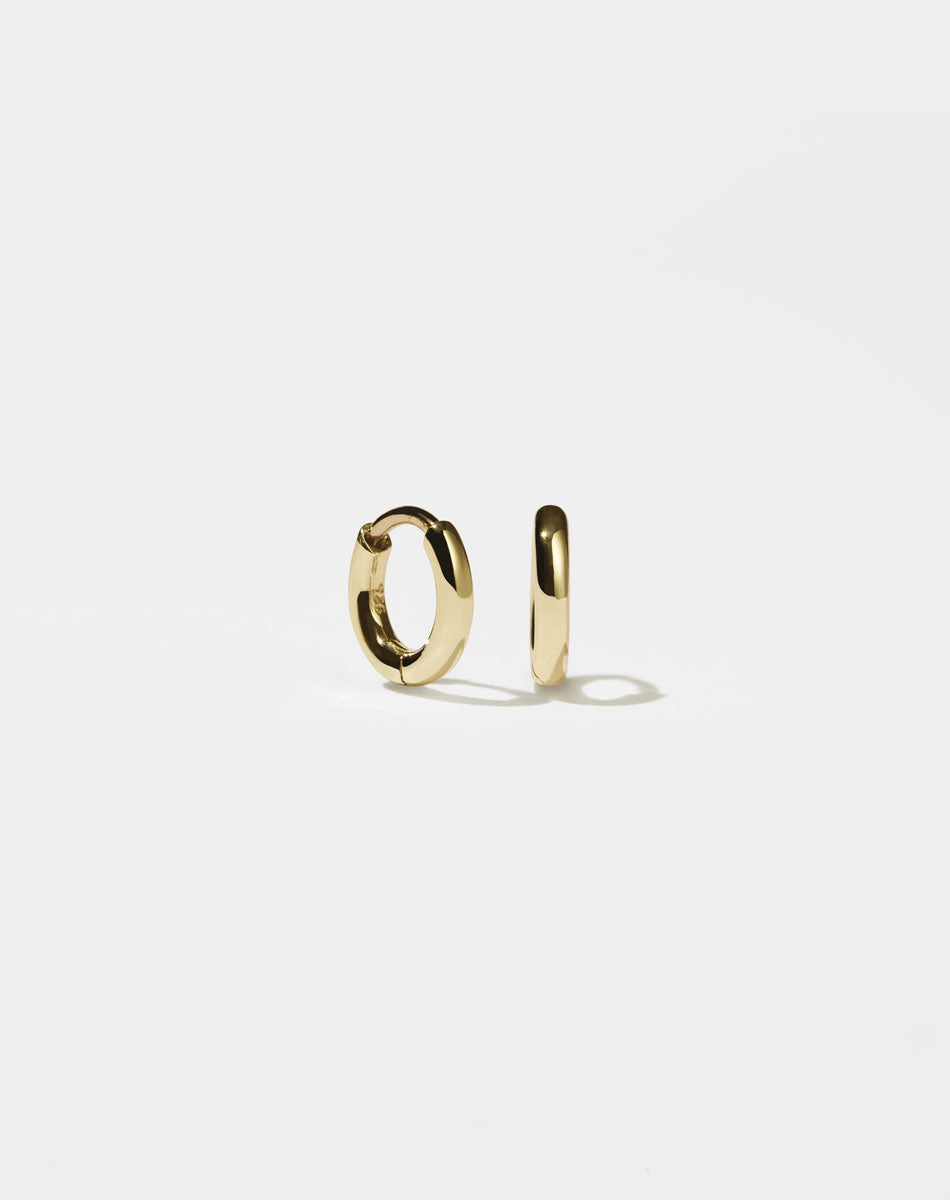 Mini Aria Hoops | 9ct Yellow Gold