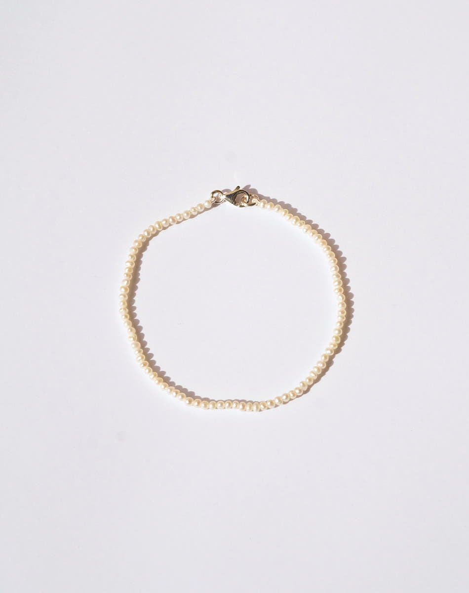 Nano Pearl Bracelet | Sterling Silver