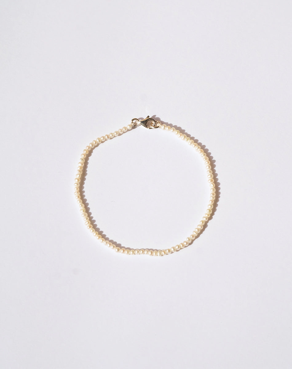 Nano Pearl Bracelet | Sterling Silver