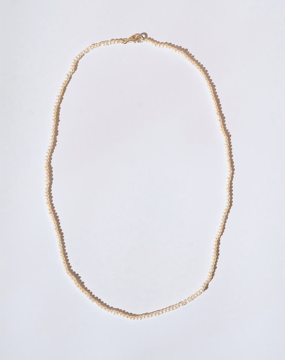 Nano Pearl Necklace | Sterling Silver