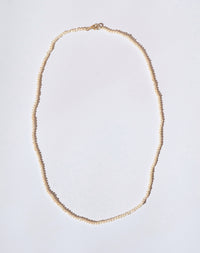 Nano Pearl Necklace | Sterling Silver