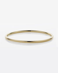 3mm Round Bangle | 9ct Yellow Gold