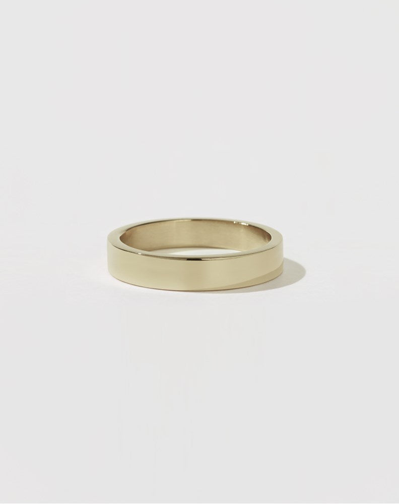 4mm Plain Band | 14ct Yellow Gold