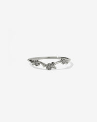 Alba Band Stone Set | 14ct White Gold