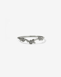 Alba Band Stone Set | 18ct White Gold