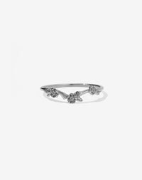 Alba Band Stone Set | Platinum