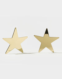 Big Star Earrings | 9ct Yellow Gold