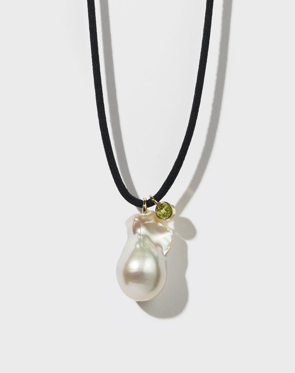 Cosmo Pearl & Stone Necklace | 23k Gold Plated Mix