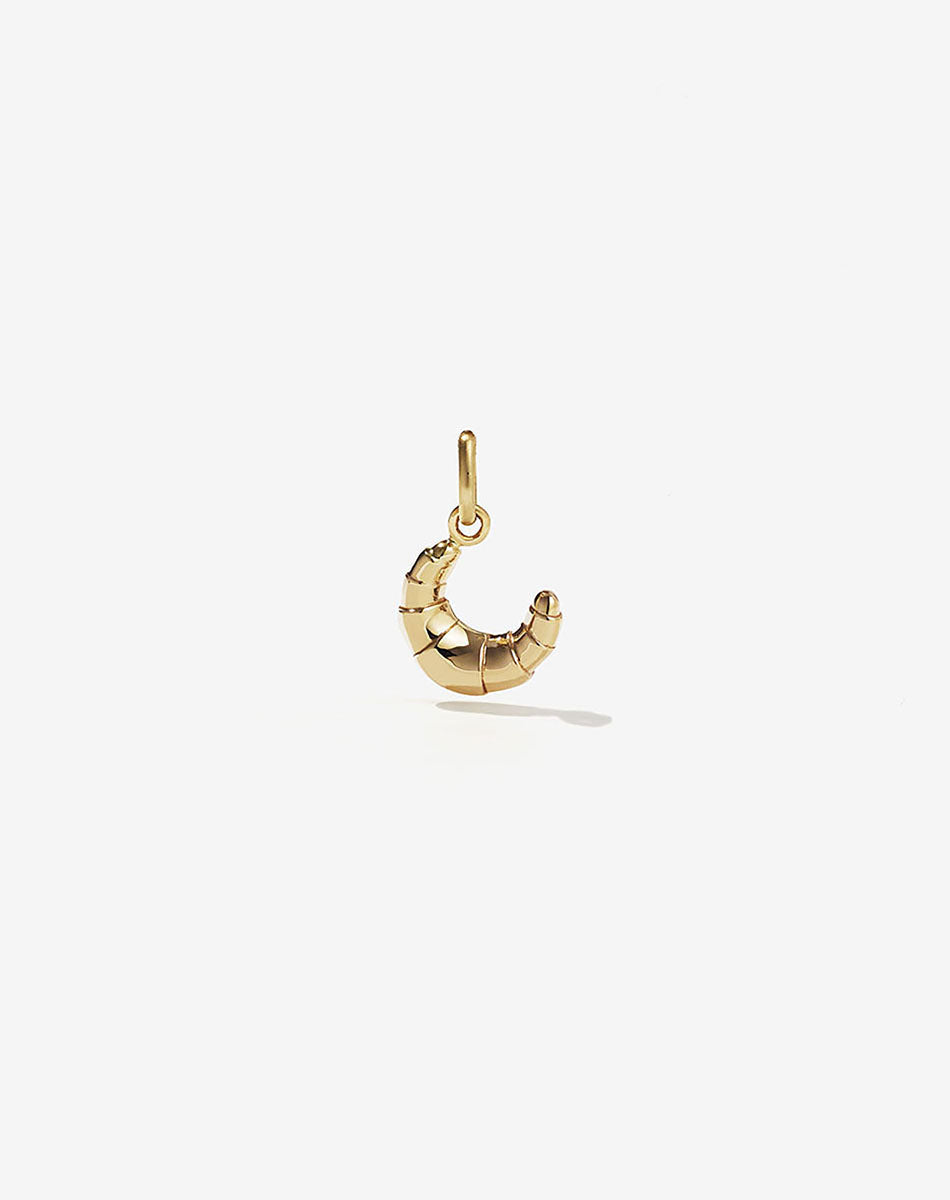 Croissant Charm Product Image 9ct Yellow Gold