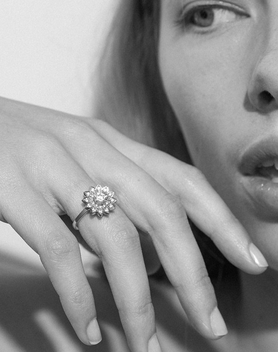 Dahlia Ring | 9ct Yellow Gold