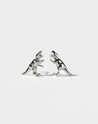 Dinosaur Stud Earrings | Sterling Silver