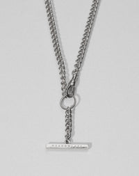 Fob Chain Necklace | Sterling Silver