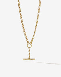 Fob Chain Necklace | 9ct Solid Gold