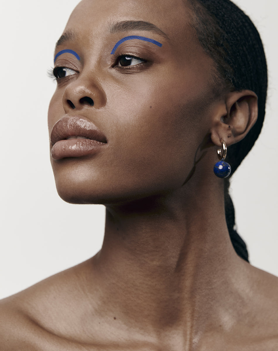 Maya Hoops Large | Sterling Silver